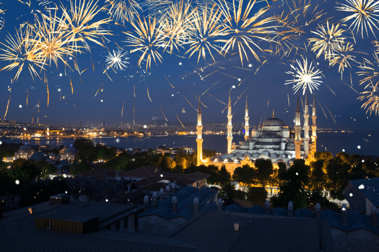capodanno in turchia, fuochi d'artificio